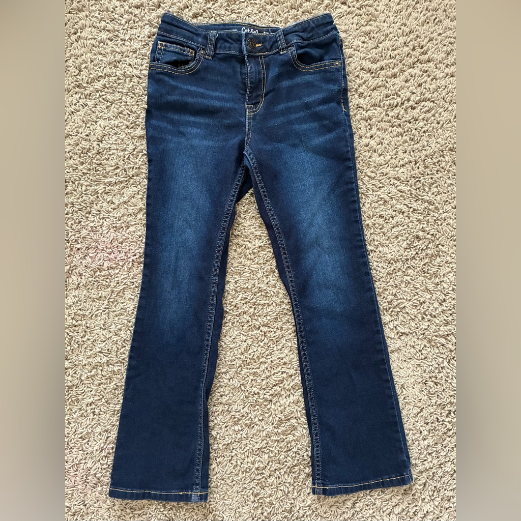 Cat & Jack Super Stretch Bootcut Jeans (Girls 10)